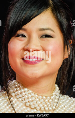 Marie Kelly Tran assiste à la première européenne de Star Wars Jedi - le dernier au Royal Albert Hall le mardi 12 décembre 2017. Sur la photo : Marie Kelly Tran. Banque D'Images