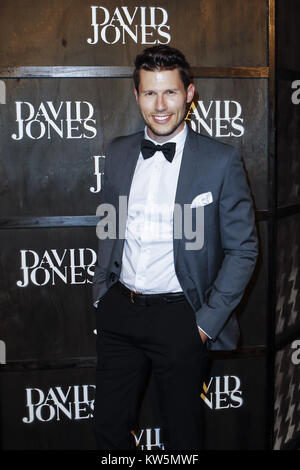 SYDNEY, AUSTRALIE - 29 janvier : Jason Dundas arrive à la David Jones a/W 2014 Lancement de la collecte à la David Jones Elizabeth Street Store le 29 janvier 2014 à Sydney, Australie People : Jason Dundas Banque D'Images