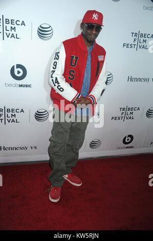 NEW YORK, NY - 16 avril : Pete Rock assiste à l'ouverture du Festival du film de Tribeca 2014 Premiere nuit des temps "Illmatic Est' au Beacon Theatre le 16 avril 2014 à New York City People : Pete Rock Banque D'Images