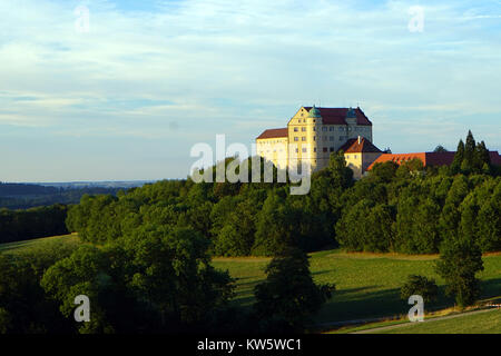 Schloss Kapfenburg et Green Park en Souabe, Allemagne Banque D'Images