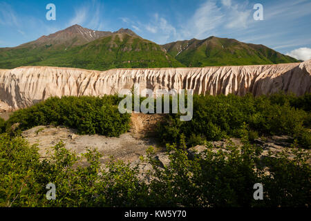 Vallée des 10'000 fume, Katmai National Park & Preserve, Alaska, USA Banque D'Images