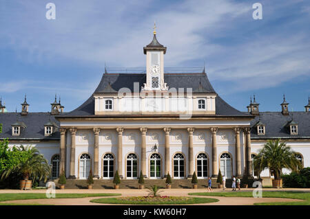 Nouveau Palais de Pillnitz Pillnitz, Neues Palais Banque D'Images