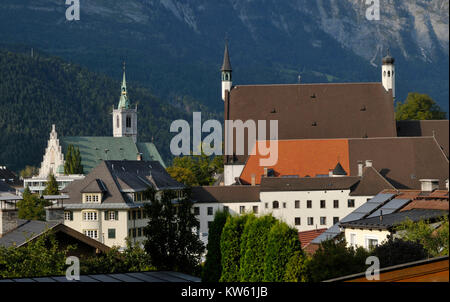 Ville d'argent de Schwaz, Silberstadt Schwaz Banque D'Images