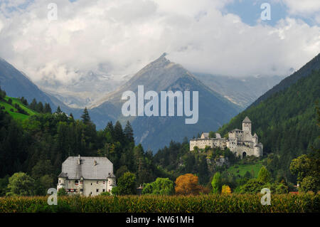 Tyrol du Sud château Taufers, Suedtirol Schloss Taufers Banque D'Images