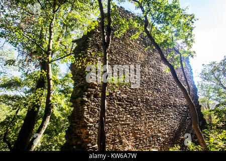 Novy Hradek château, parc national de Podyji, Thayatal, République Tchèque Banque D'Images