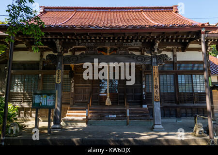 - Kanazawa au Japon, le 11 juin 2017 : san-Hase Kannon-dans temple à Kanazawa, le 25ème temple du 33 lieux saints de Kanazawa. Banque D'Images