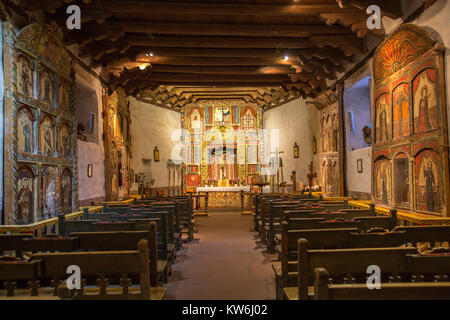 Le sanctuaire de l'église, Nouveau Mexique Chimayo Banque D'Images