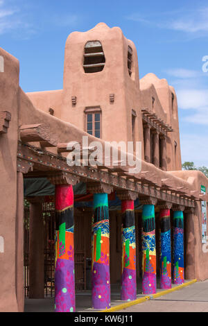 L'IAIA Musée des arts indigènes, Santa Fe, Nouveau Mexique Banque D'Images