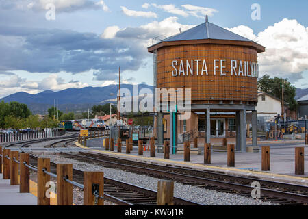 Gare de Santa Fe, Nouveau Mexique Banque D'Images