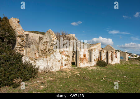 Ruines du Parc Naturel de Mas del Estrecho, Andalousie, au sud de l'Espagne, Europe Banque D'Images