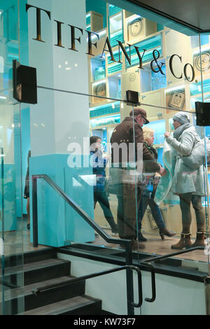 Magasin Tiffany & Co. à l'intérieur de Grand Central Terminal, NEW YORK, USA Banque D'Images