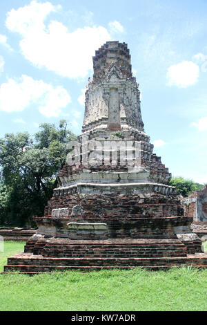 Chedi de Wat Phra Sri Rattana Mahathat, Lop Buri, Thaïlande Banque D'Images