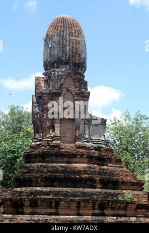 Wat Phra Sri Rattana Mahathat, Lop Buri, Thaïlande Banque D'Images