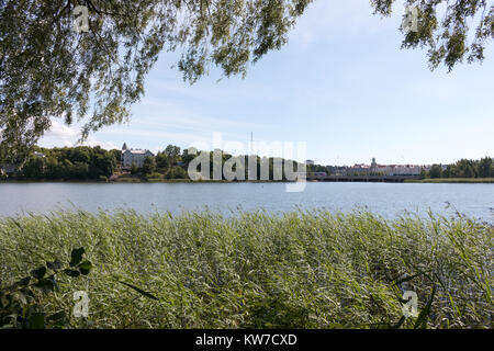 Toolonlahti Bay, une baie magnifique au cœur d'Helsinki, capitale de la Finlande. Banque D'Images