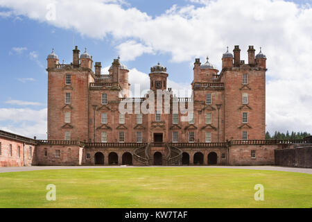 Château de Drumlanrig, Dumfriesshire, Ecosse, accueil de Duc de Buccleugh, cousine de la Reine, UK Banque D'Images