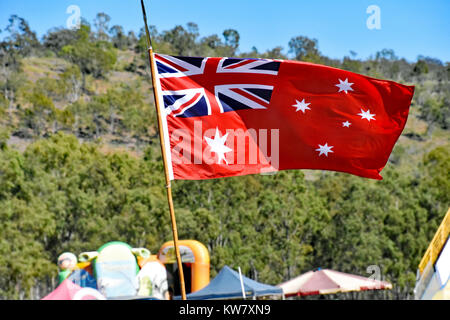 Drapeau australien le Red Ensign Banque D'Images