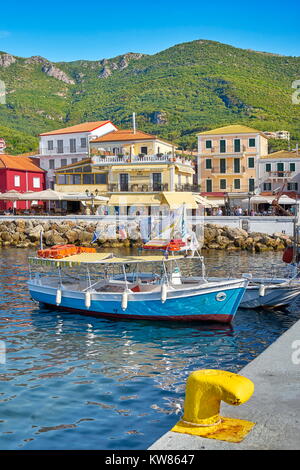 Parga, côte Ionienne, Grèce Banque D'Images