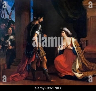 Avant de Cléopâtre par Octavian Il Guercino (Giovanni Francesco Barbieri, 1591-1666), huile sur toile, 1640 Banque D'Images