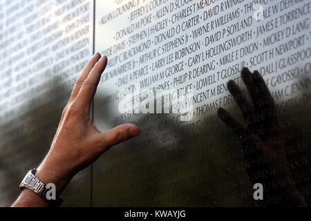 Vietnam Veterans Memorial, Washington, D.C. Banque D'Images