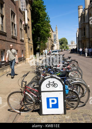 Trumpington Street, Cambridge Banque D'Images