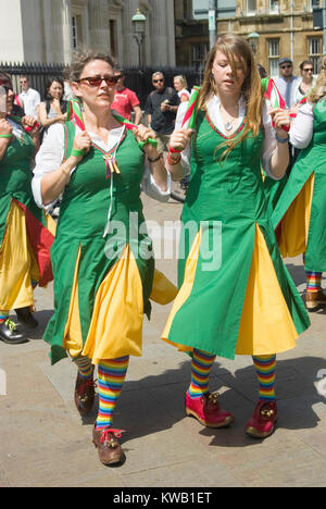 Morris Dancers Banque D'Images