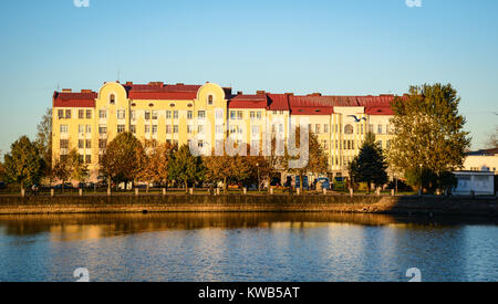 Vyborg, Russie - Oct 5, 2016. De vieux bâtiments situés au centre-ville à Vyborg, Russie. A 174km au nord-ouest de Vyborg de Saint-Pétersbourg, et à seulement 30 km de la Banque D'Images