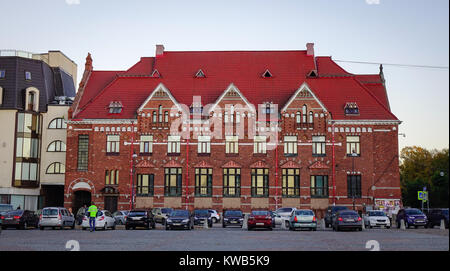 Vyborg, Russie - Oct 5, 2016. Vieux Centre-ville d'architectures en à Vyborg, Russie. A 174km au nord-ouest de Vyborg de Saint-Pétersbourg, et à seulement 30 km de la Finn Banque D'Images