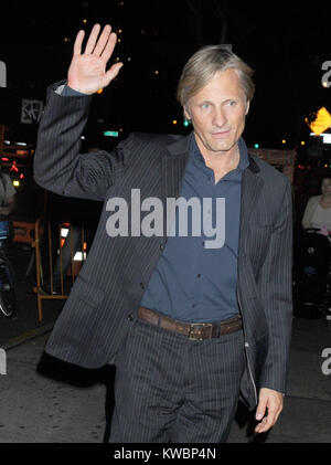 NEW YORK, NY - 17 SEPTEMBRE : Viggo Mortensen assiste à la "Les Deux visages de janvier' New York à premiere vue's Sunshine Cinema le 17 septembre 2014 à New York. People : Viggo Mortensen Banque D'Images