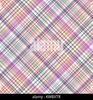 Croix sans soudure, à carreaux colorés diagonale. Vector EPS 10. Illustration de Vecteur