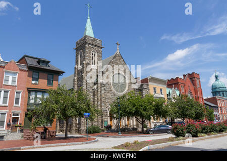 Chapelle Saint Laurent de Harrisburg, Pennsylvanie, USA. Banque D'Images