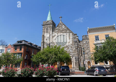 Chapelle Saint Laurent de Harrisburg, Pennsylvanie, USA. Banque D'Images