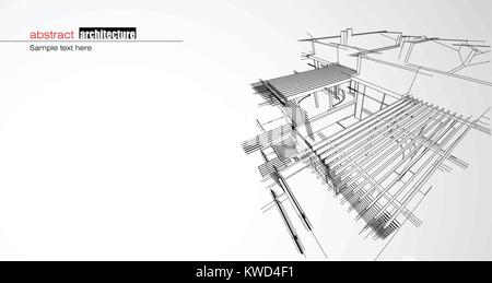 Architectural Design Illustration de Vecteur