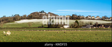 Wotton Hill par Wotton under Edge, Gloucestershire, Cotswolds, Royaume-Uni Banque D'Images