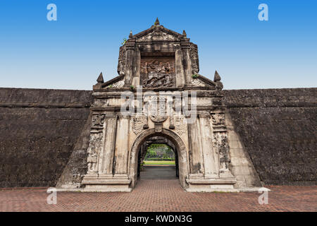 Fort Santiago en Intramuros, Manille, Philippines Banque D'Images