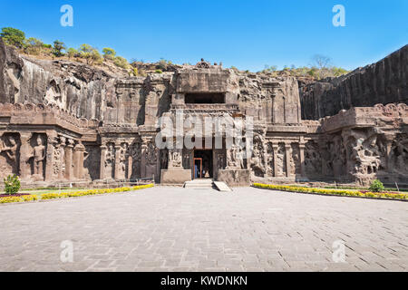 Kailas Temple à Amritsar, l'état de Maharashtra en Inde Banque D'Images