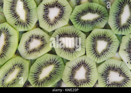 Tranches de kiwi vert texture background