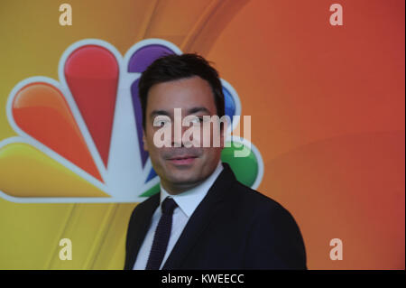 NEW YORK, NY - 12 MAI : Jimmy Fallon assiste à la NBC Upfront 2014 Présentation à l'Jacob K. le 12 mai 2014 à New York City . People : Jimmy Fallon Banque D'Images