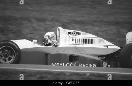 Peter Kox, Reynard 91D, en Formule 2 à Oulton Park, Avril 1992 Banque D'Images