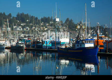 Marina, Newport, Oregon Banque D'Images