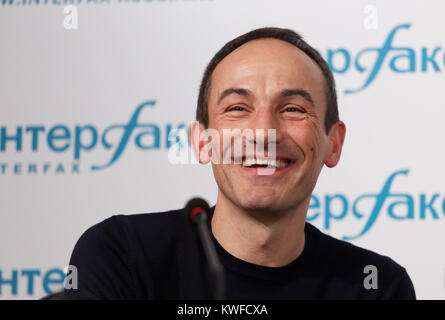 Concepteur de costumes et de Jérôme Kaplan sur la conférence de presse consacrée à la première de Don Quichotte ballet Ballet Theatre à Jacobson Banque D'Images