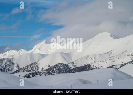 Hiver Willow Creek Banque D'Images