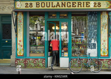 Boulangerie, boulangerie, Paris, France Banque D'Images