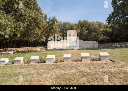 Panorama de la plage de cimetière à la crique de l'Anzac à Gallipoli Gelibolu canakkale turquie beach cimetière. Banque D'Images