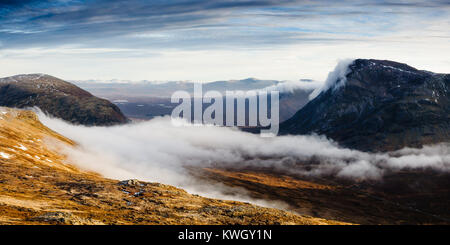 Beinn a'Chrulaiste et Buachaille Etive Mor Banque D'Images