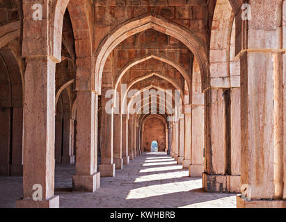 Jama Masjid à Mandu, Madhya Pradesh, Inde Banque D'Images