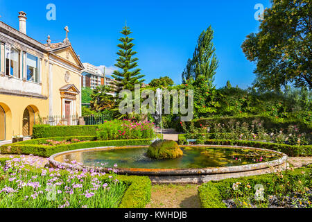 Quinta das Lagrimas est un domaine à Coimbra, Portugal Banque D'Images