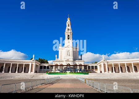 Le sanctuaire de Fatima, qui est également connu comme la Basilique de Notre Dame de Fatima, Portugal Banque D'Images
