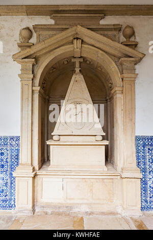 Le couvent de l'Ordre du Christ intérieur, Tomar, Portugal Banque D'Images