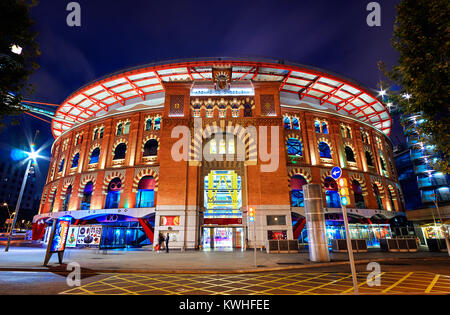 Barcelone, Espagne - 26 octobre 2015 : Arenas Barcelona Shopping Mall Banque D'Images