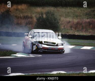 Audi A4 Quattro, Audi Sport UK, 1996 British Touring Car Championship round 10 Banque D'Images